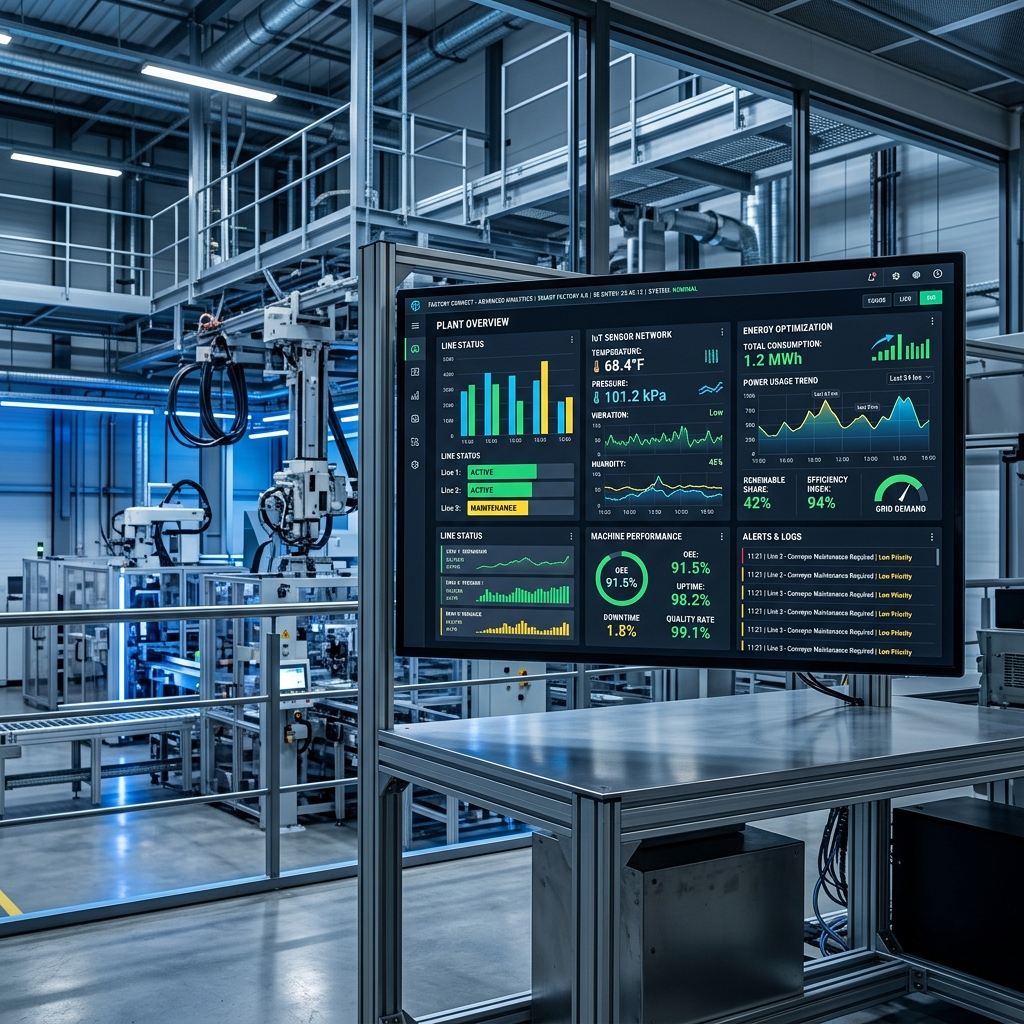 Dashboard IoT Industria 5.0